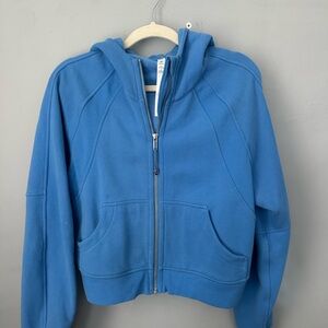 Lululemon Scuba Full Zip in Blue Nile